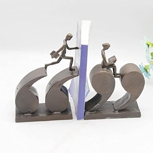 Skulpture dekor od livenog gvožđa citat Bookend Creative Book Stand Home Book by Office Bookshelf