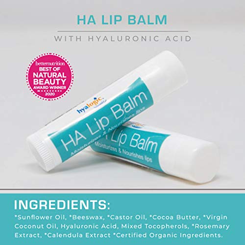 Hyalogic hidratantni balzam za usne sa hijaluronskom kiselinom/suhe usne | prirodni hidratantni balzam za usne