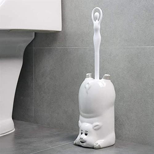 Krivs toaletna četkica postavljena sreće svinje kreativni katanski kupatilo za čišćenje četkice za čišćenje četkica četkica