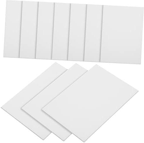 TOYVIAN 30PCS karton kartonske karte Bijela kartona papirna papir od papira bijela vellum papirna koverta