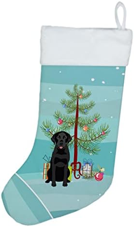 Caroline's Wires WDK3083CS Labrador Retriver Black 3 Božićne božićne čarape, kamin Viseći čarape