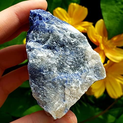 Sodalite Crystal Bealing Dragine Prirodni grubi sirovi kameni uzorak - Metafizički sodalitni kamen br. 4