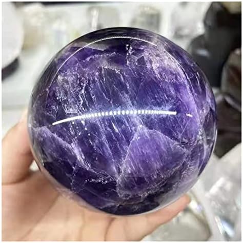 1pc 65mm-70mm Natural Crystal Dream Amethyst sfere Izlečivanje kvarcne kuglice za ukras zacjeljivanje