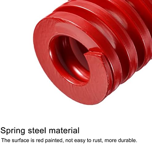 UXCell 3D printer Die Spring, 5pcs 25mm od 65 mm dugačak spiralni žigosanje srednjeg opterećenja Kalupa za kompresiju