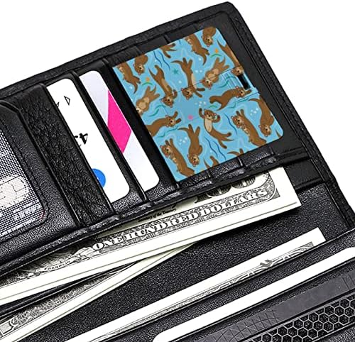 Slatki vidovi u vodenim kreditnim karticama USB Flash diskovi Personalizirano Memory Stick Key Corporate pokloni