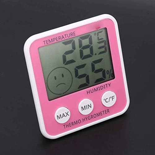 WODMB termometar Digitalni higrometar Indoor Termometar Vlasnik vlage sa pozadinskim osvetljenjem, temperaturna