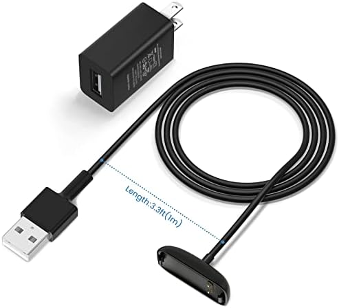 Zamjena punjača za Fitbit Inspire 3 Fitness Tracker - USB magnetni kabel za punjenje sa adapterskim