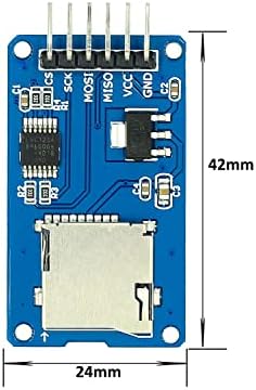 Micro SD kartica Adater Reader Write modul SPI 6pin sučelje modul za upravljanje memorijom za konverziju memorije za Arduino uno pi r3