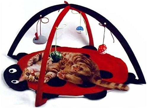 Petty Love House cat Activity Center sa visećim kuglicama za igračke, miševima više-pomaže mačkama da vežbaju ostanite aktivni najbolje igračke za mačke na u