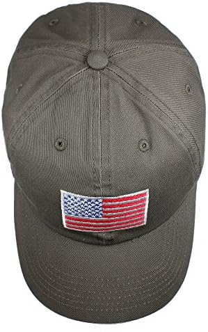 Gelante pamuk Polo stil Američka bejzbol kapa sa vezom zastave podesiva veličina