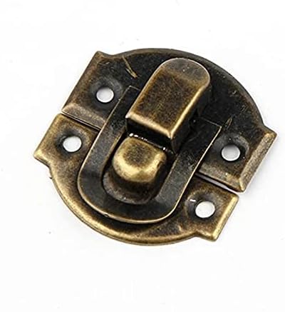ZHUHW 20pcs Antique Iron Lock Catch reze za Vintage nakit kutija sanduk sanduk kofer Kopča Kopča Retro kopče 3x2. 8cm