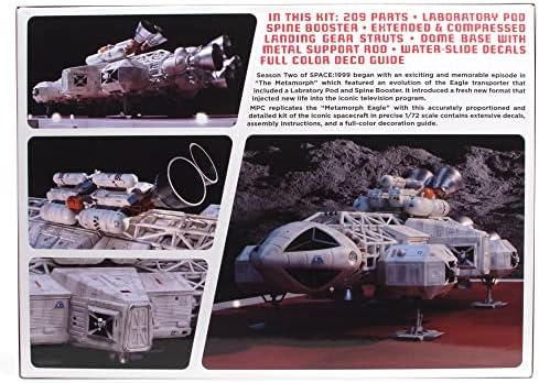 MPC 14 Space: 1999 Eagle 4 Featuring Lab Pod & amp; Spine Booster 1:72 scale model Kit