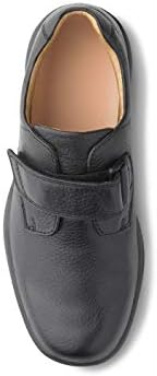 Dr. Comfort William Black Dijabetičke cipele za muškarce - lako isključene s uklonjivim cipelama za cipele-svakodnevne