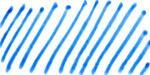 Pebeo Vitreja 160, zamrznuta staklena boja - gitane plava
