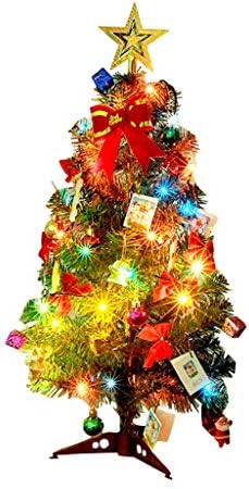 Mini stol Top Božićno ukrašavanje stabla LED dekor Početna Xmas poklon zabava filmski ukras rođendan