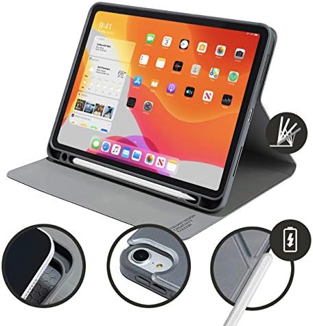 Tucano Metal Case kompatibilan sa 10,9 iPad Air 2020 ili iPad Pro 11 sa utor za olovke za punjenje