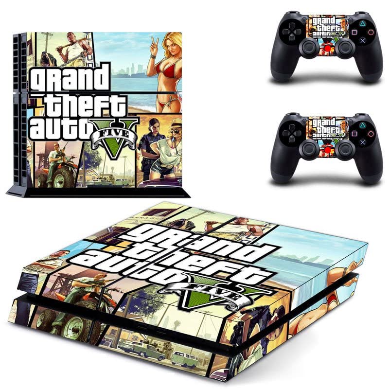 Za PS5 digitalni - Igra Grand GTA Theft i auto PS4 ili PS5 naljepnica za kožu za reprodukciju 4