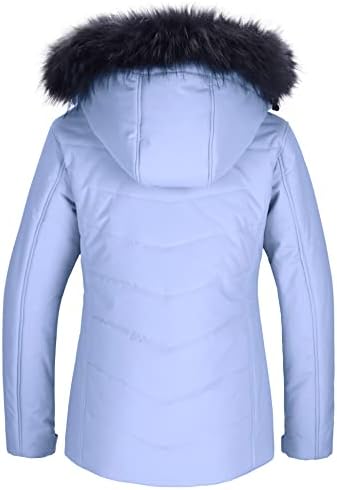 Skieer ženska vodootporna skijaška jakna topla Puffer jakna zimski kaput sa gustom kapuljačom