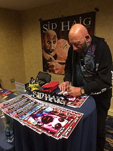 Rob Zombie Kuća od 1.000 leševa potpisala je autografiju SID Haig kao kapetan Spaulding 11x17 poster JSA Autentifikacija