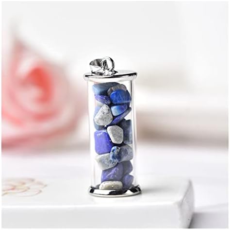 Laaalid XN216 1pc Natural kristalno kvarcna ogrlica za bocu za žene za žene Izlečenje kamena mineralnih