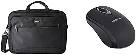 Osnove a 17,3-inčna torba za laptop | Bežični miš Bežični miš sa nanonim prijemnim prijemnikom, crna