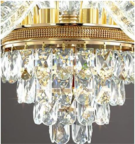 Doubao francuski kristalni luster za dnevnu sobu svjetiljka ruku blistavo blagovaonica svjetiljka