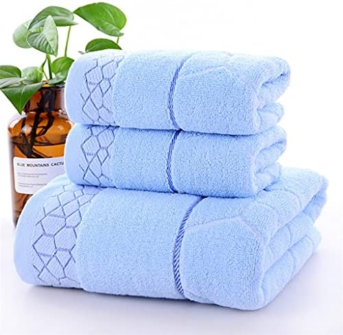 N / A 3 komada ručnici za kupanje Deblji pamučni ručnik za ručnik za ručnik za kadu za kupatilo za odrasle upijaju se