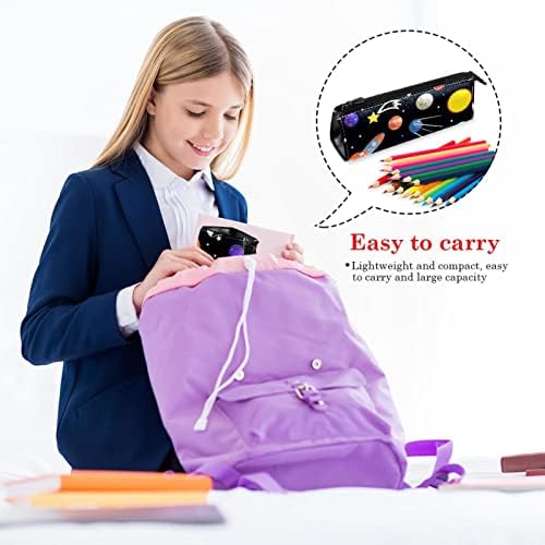 LAIYUHUA prenosiva elegantna torba za olovke PU kožna torbica kompaktna torba sa zatvaračem torbica za papir