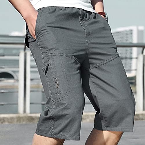 RTRDE muški kratke hlače Muški modni patent zatvarač na otvorenom džepne kratke hlače Sportske kombinezone