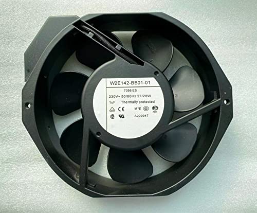 za W2e142-BB01-01 7056ES 230V 50/60Hz 27/28W 172×150×38mm metalni ventilator otporan na visoke