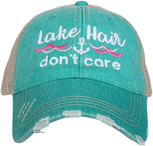 Katydidsko jezero kose nije briga za bejzbol kapu - kapu za kamiondžija za žene - stilski slatki