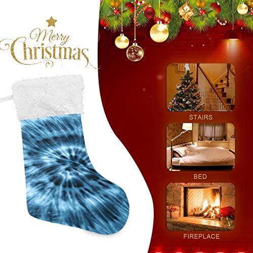 Alaza Božićne čarape Vintage Retro gradijent boja Tie Bove Classic Personalizirani Veliki ukrasi za skladištenje