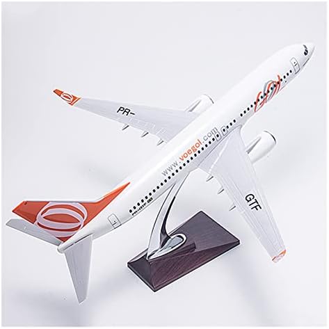 Modeli aviona 1:100 odgovara za PR-GTF Boeing 737 GOL Embraer VOEGOL minijaturni Model igračke za avione sa smolom za livenje pod pritiskom grafički displej