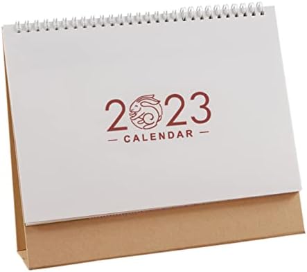 STOBOK Dnevni papir koji stoji sa kalendarskim zalihama Kinesko vrijeme Ornament Lunarne note Zavojnica