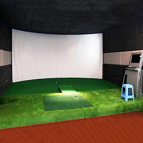 Ekran projektora Golf lopta Simulator Impact Exction Projekcijski ekran Zatvoreni bijeli krpa