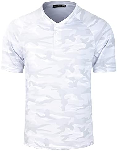 Tapulco MENS golf majice bez kratkih rukava suho fit rastezalne ležerne lagane majice