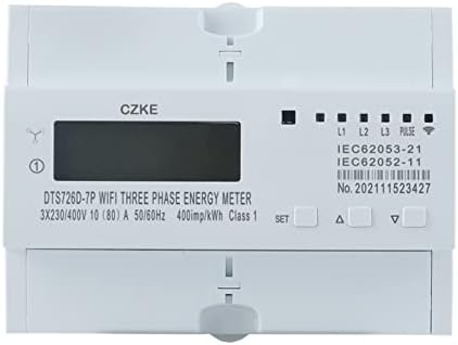 BCMCBV jednofazna 220V 50 / 60Hz 65a DIN Rail WiFi Smart Energy mjerač tajmer monitor kWh metar Wattmeter