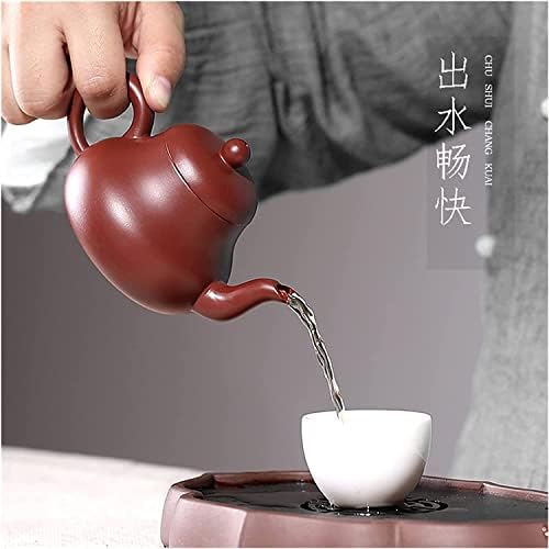 Moderni čajnik čajnik ljubičaste glinene lonče ljubičaste gline mineralno blato ručno izrađene čajnik poklon kutija čaj za čaj teapots