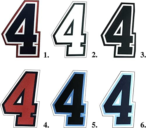 Smitty | 4 brojevi u sudarima | 0-9 | Iron On ili šivati ​​za atletska košulje | Sportski dres |