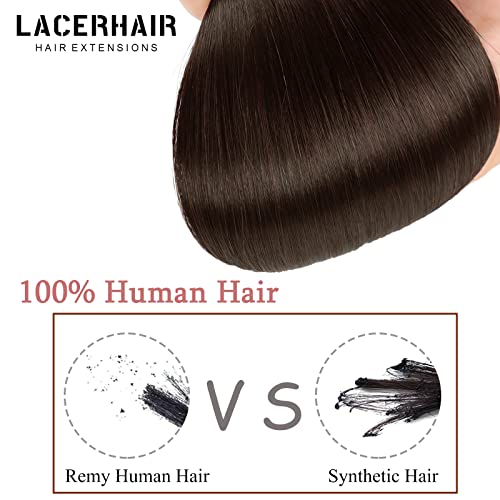 Lacer i Tip ekstenzije za kosu prava ljudska kosa tamno smeđe Fusion ekstenzije za kosu Remy i Savjet ekstenzije za ljudsku kosu 18 inča debela kosa i Savjet ekstenzije za kosu Human Hair Fusion Extensions 50g