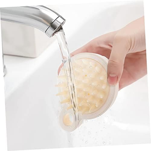Doitool 2pcs kupaonica Oprema za glačanje mekanog čistog šampona češa za opuštanje tuš masaža