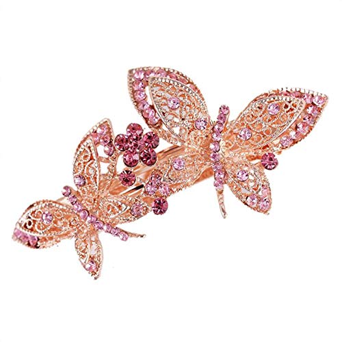 Butterfly Hairpin Ženske Djevojke Vintage Hair Clips Dodatna Oprema Vjenčanje Djeveruše Bridal Headwear,