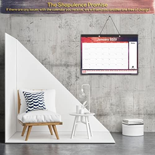 Desk kalendar 2022 - 18-mjesečni kalendar za stol ili zid veliki stol kalendar Idealni zidni planer