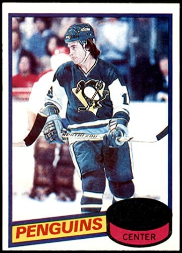 1980 FAPPS 186 Greg Malone Pittsburgh Penguini Ex / Mt Penguins