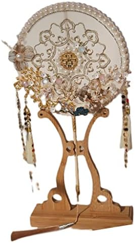 N / A Kineski stil modernih ručnih buketa Ventilatori ručno izrađeni biseri drevnih stila Tassel