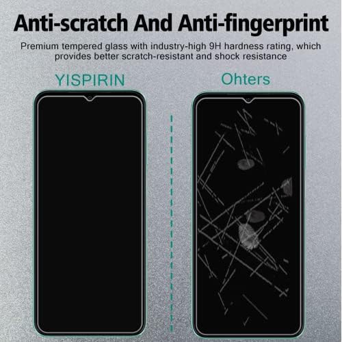 YISPIRIN [2 pakovanje] za Ulefone Note 14 zaštitnik ekrana 9H tvrdoća zaštitni Film od kaljenog stakla protiv