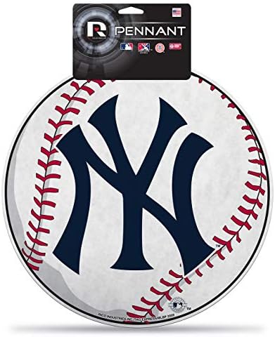 RICO MLB Yankees Die Cut Pennant sa karticom zaglavlja
