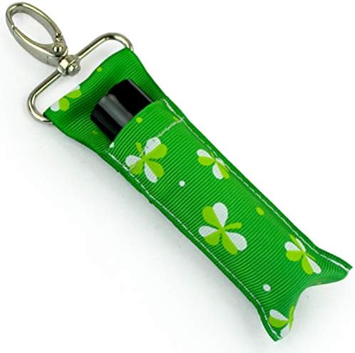 Amosfun 3kom Shamrock držač kapice držač balzam za usne privjesak za ključeve za St. Patricks dan poklon