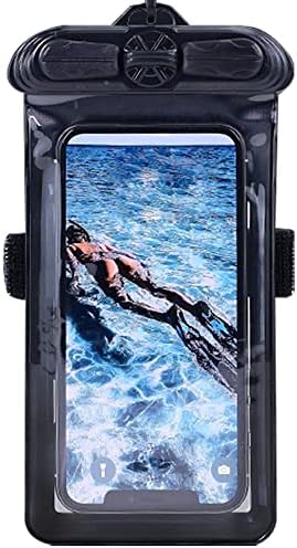 Vaxson futrola za telefon Crna, kompatibilna sa vodootpornom torbicom Samsung Galaxy F13 suha