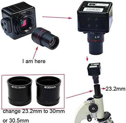 Oprema za mikroskop 0.5 X L43 digitalna kamera za mikroskop, optički mikroskop Adapter za okular za povezivanje